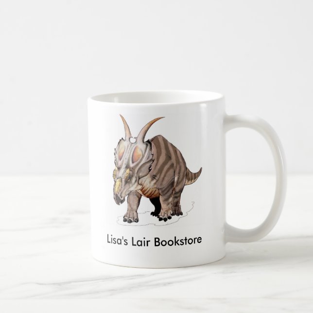 Achelousaurus - kreidiger DinosaurierPromo Tasse (Rechts)