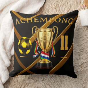 Achempong 2026 Global Games: Gold Ribbon Trophy Kissen