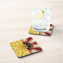 Achempong: The Gilded Zenith Opulent Swirl Crimson