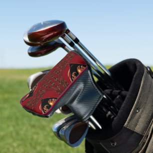 Achempong Zazzle: Luxus-Rotwirbel-High-End-Kurs Golf Headcover
