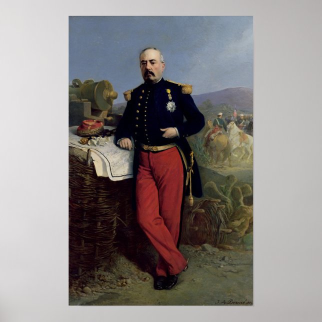 Achille Bazaine 1867 Poster (Vorne)