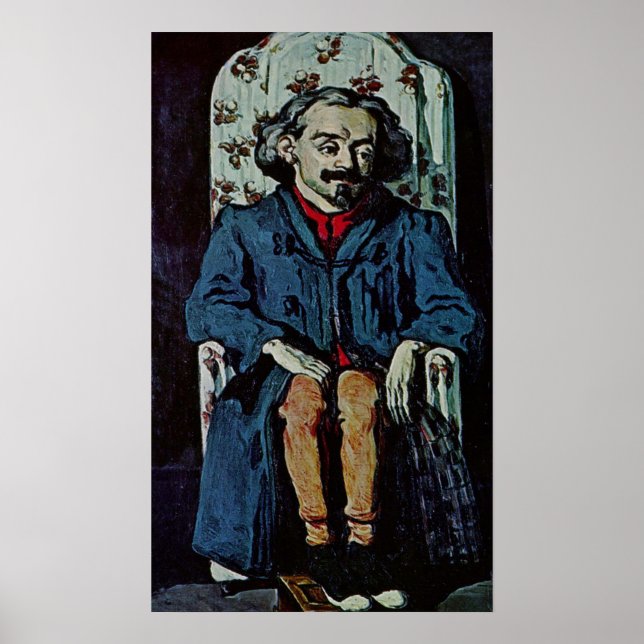 Achille Emperaire - Paul Cezanne - c1868 Poster (Vorne)