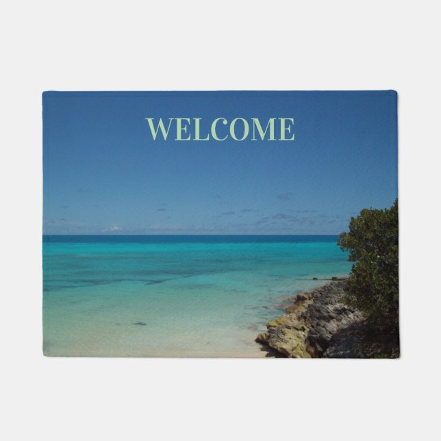 Achilles Bay Beach, Bermuda Fußmatte (Vorderseite)