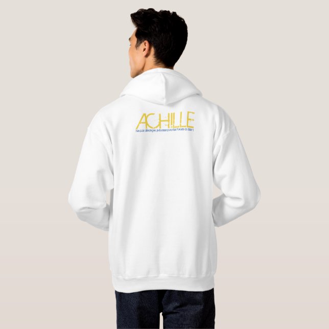 Achilles Kapuze Hoodie (Schwarz voll)