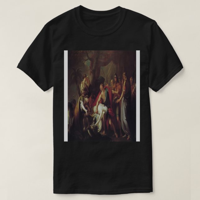 Achilles und Patroclus T-Shirt (Design vorne)