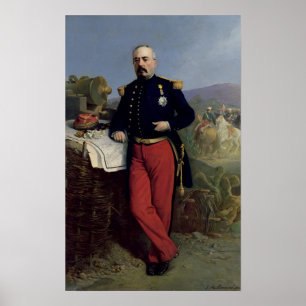 Achilleus Bazaine 1867 Poster