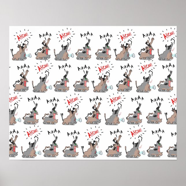 ACHOO! Katze +1 Poster (Vorne)