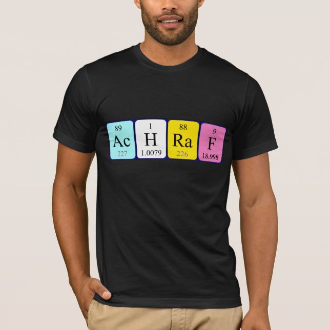 Achraf Periodenname Shirt (Vorderseite)