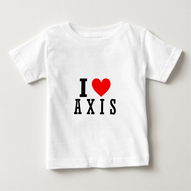 Achse, Alabama-Stadt-Entwurf Baby T-shirt (Vorderseite)