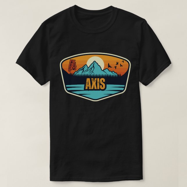 Achse, Alabama T-Shirt (Design vorne)