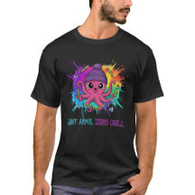 Acht Arme, null Coolness – Süßer rosa Oktopus 