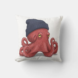 Acht Arms of Art: Ihr täglicher Octopus-Begleiter Kissen