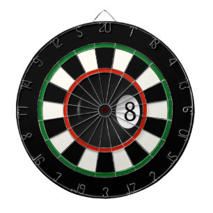 Acht Ball Pool Custom Game Dart Boards Dartscheibe