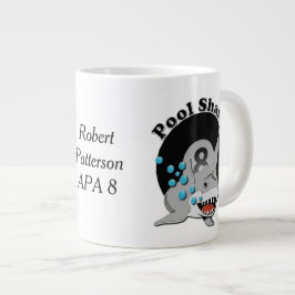 Acht Ball-Pool-Haifisch Jumbo-Tasse