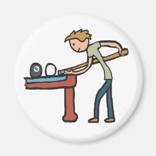 Acht Ball Pool Magnet
