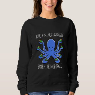 Acht bewaffnet wie eine acht bewaffnete Person ein Sweatshirt