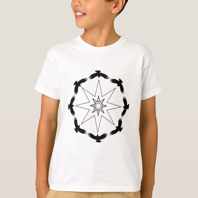 Acht Crow Star T-Shirt (Vorderseite)