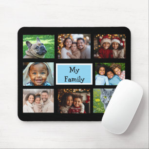 Acht Fotovorlage   Fügen Sie Ihre Bilder hinzu Mousepad