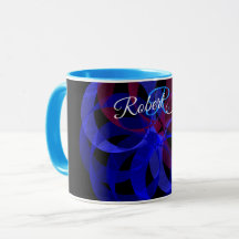 Acht geometrische Kaffeetasse