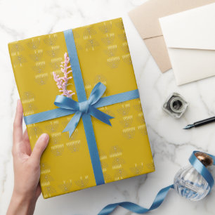 Acht Hanukkah-Nächte Geschenkpapier