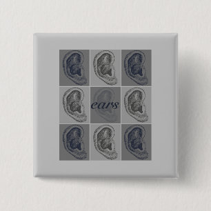 Acht Ohren grafisch Button
