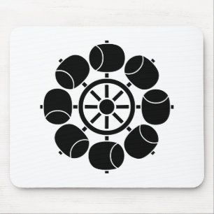 Acht Wasserrad Mousepad