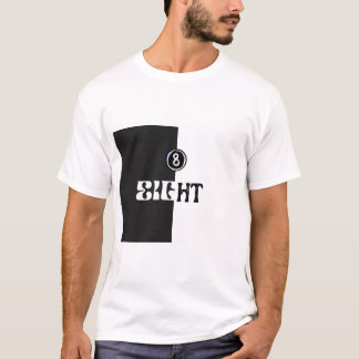 Acht Zahlen inspiriert T - Shirt