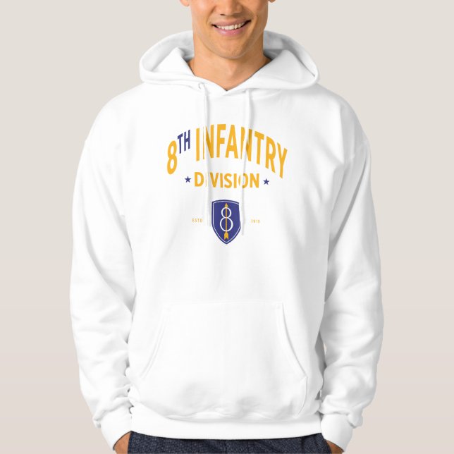 Achte Abteilung Infanterie - Militär der Vereinten Hoodie (Vorderseite)