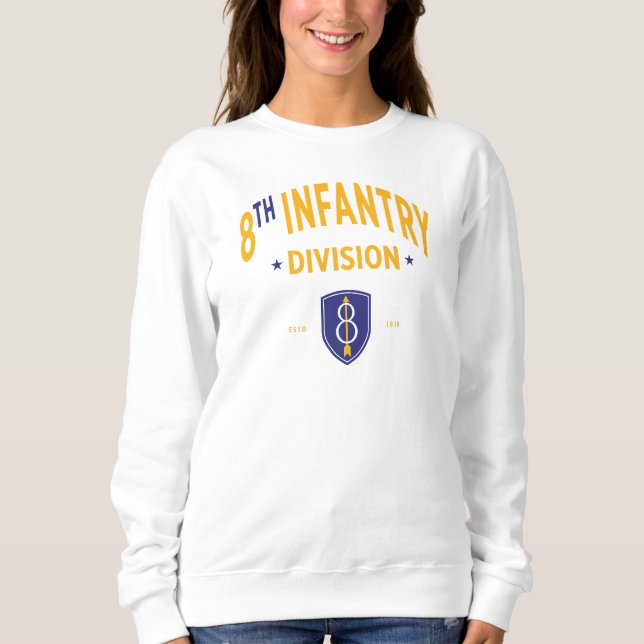 Achte Abteilung Infanterie - Militär der Vereinten Sweatshirt (Vorderseite)