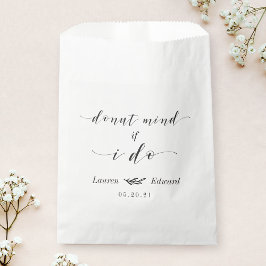 Achte darauf, ob ich Doughnut Hochzeit mache Geschenktütchen