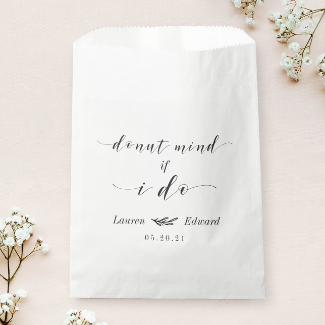 Achte darauf, ob ich Doughnut Hochzeit mache Geschenktütchen (Von Creator hochgeladen)