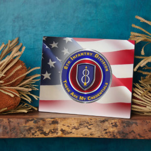 Achte Infanterieabteilung "PATHFINDER" Fotoplatte