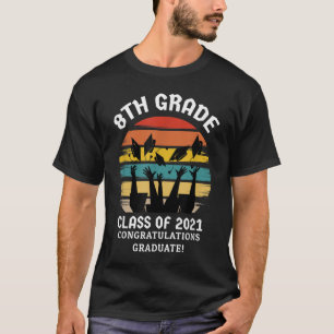 Achte Klasse Abschluss Geschenke für Jungen Girls T-Shirt