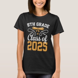 Achte Klasse CL of 2025 Graduate Student School Gr T-Shirt