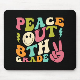 Achte Klasse Groovy Abschluss am letzten Schultag Mousepad