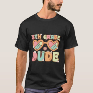 Achte Klasse Typ zurück zur Schule ersten Tag des T-Shirt