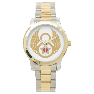 Achte Luftwaffe Oversized Two-Tone-Armband Watch Armbanduhr