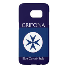Achteckkreuz BLAU CORSAIR