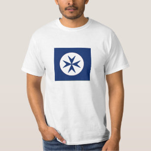 Achteckkreuz BLAU CORSAIR T-Shirt