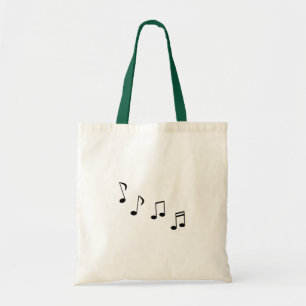 Achtelnoten der Musik oder Zitterne - musikalische Tragetasche