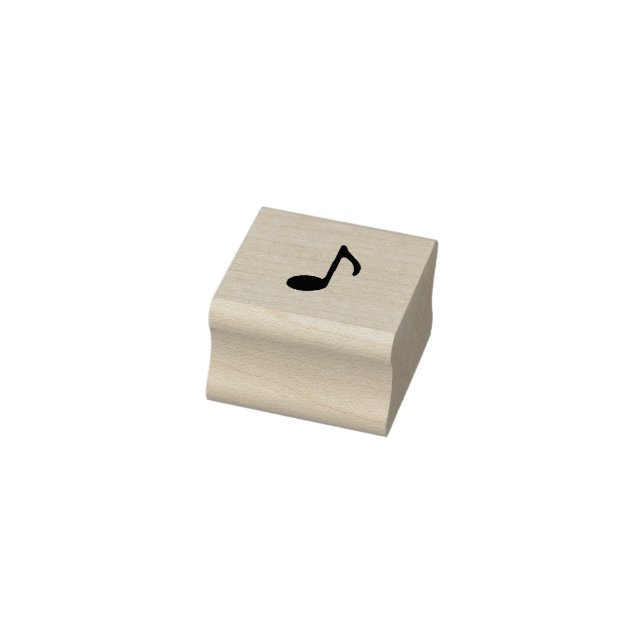 Achtelnoten-Symbol  Gummistempel (Stempel)