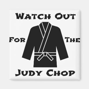Achten Sie auf den Judy Chop Magnet