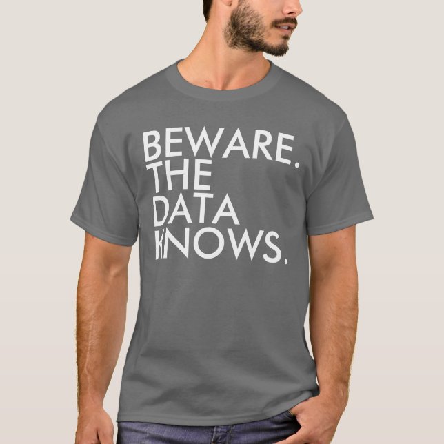 Achten Sie auf den T - Shirt der Daten (Vorderseite)
