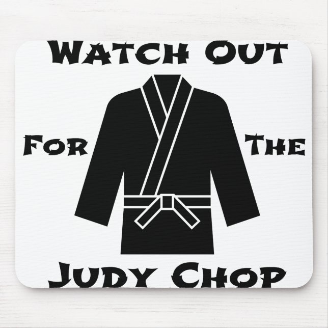 Achten Sie auf die Judy Chop Mousepad (Vorne)