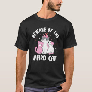 Achten Sie auf die komische Cat Cat Mama Spaß Cat T-Shirt