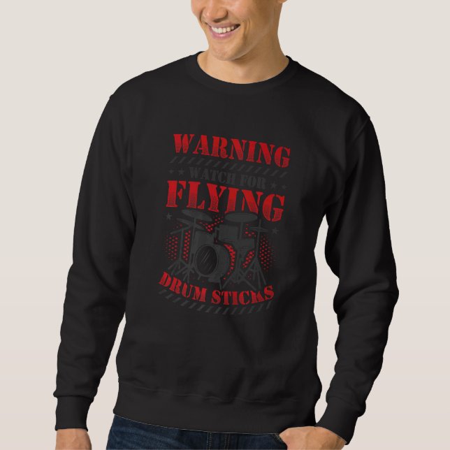 Achten Sie auf flatternde Trommeln 1 Sweatshirt (Vorderseite)