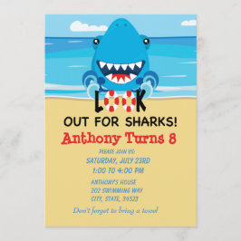 Achten Sie auf Haie............................... Einladung