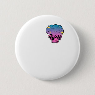 Achten Sie auf Ihr Bewusstsein für psychische Gesu Button