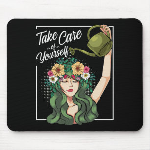 Achten Sie auf Ihre selbst-Liebe Körper positiven Mousepad