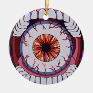 Achten Sie auf Ihre Worte Keramik Ornament